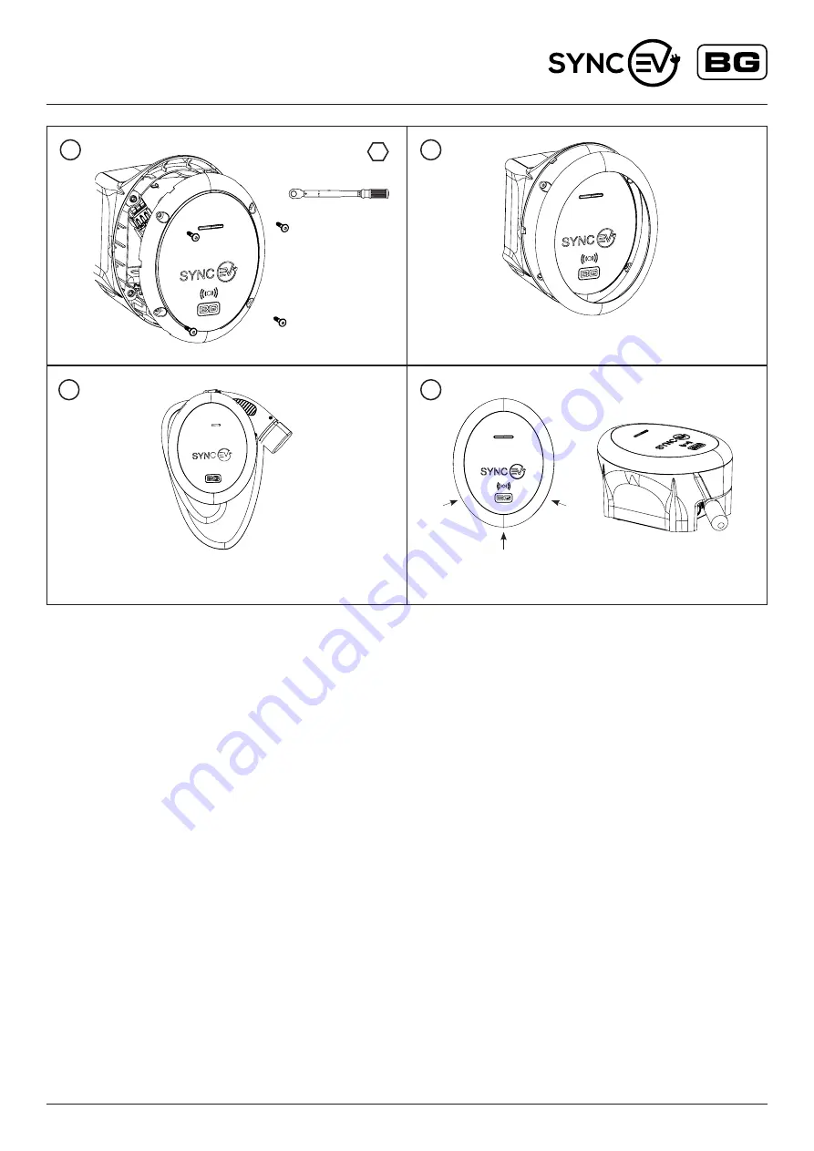 Bg SYNC EV EVT77G Installation And User Manual Download Page 4