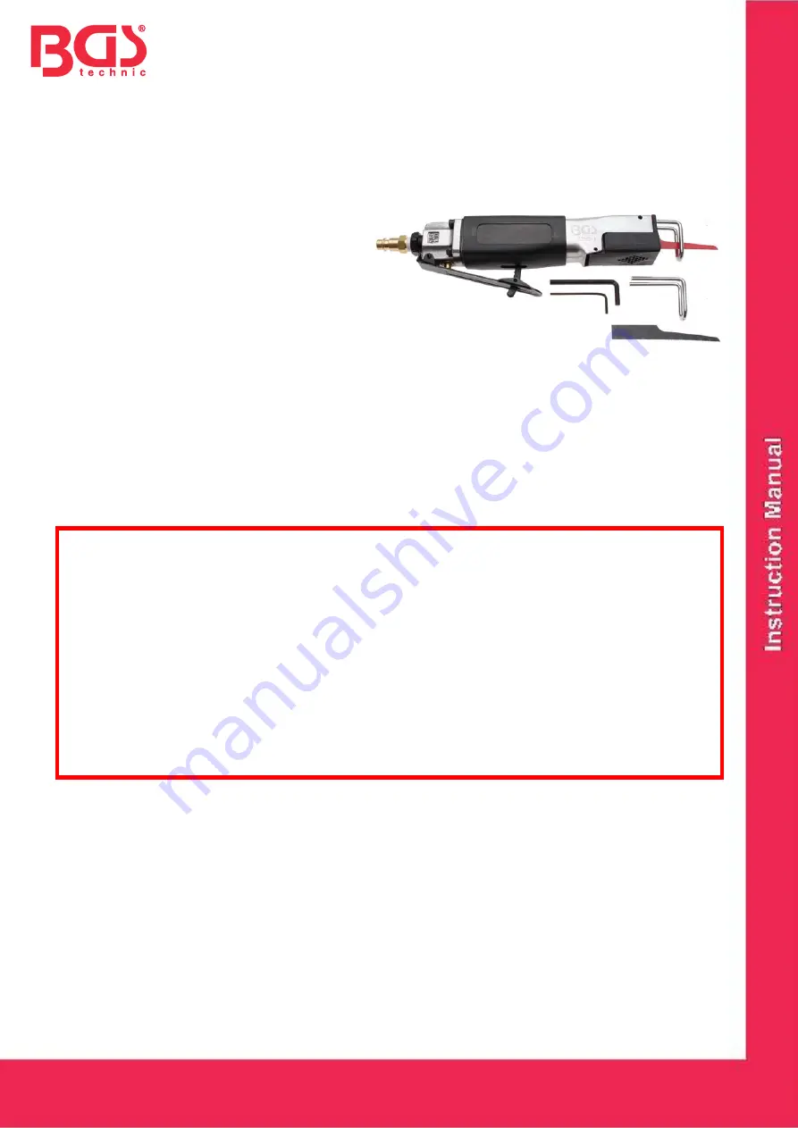 BGS technic 3260-1 Скачать руководство пользователя страница 1