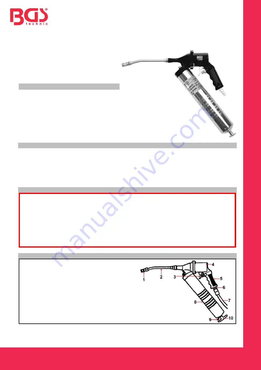 BGS technic 4026947032368 Скачать руководство пользователя страница 7