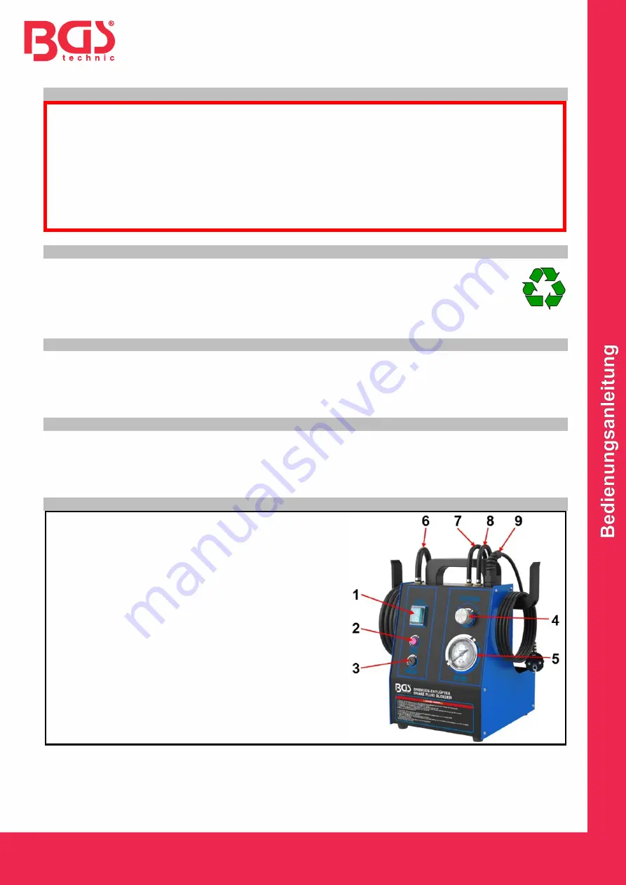 BGS technic 4048769060640 Скачать руководство пользователя страница 2