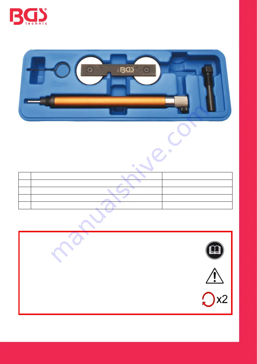 BGS technic 62625 Скачать руководство пользователя страница 3