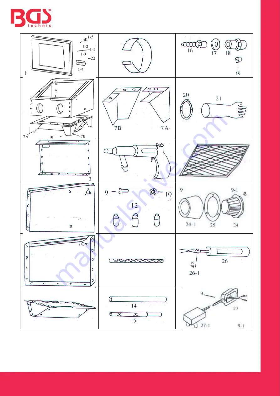 BGS technic 8717 Instruction Manual Download Page 5