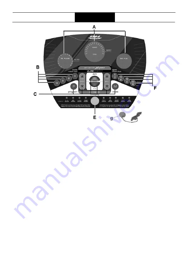 BH FITNESS G6158 Manual Download Page 23