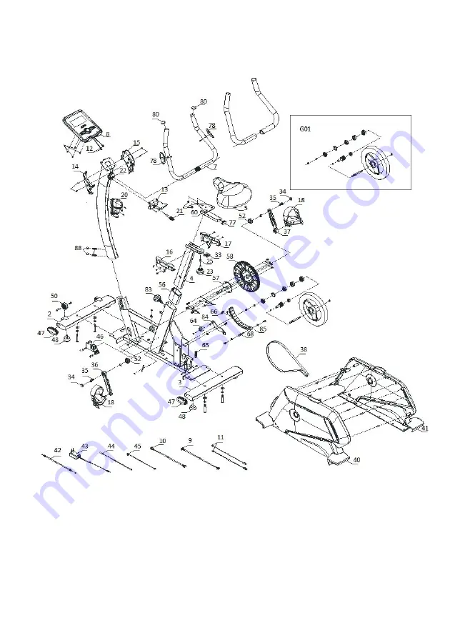 BH FITNESS H832TFT Instructions For Assembly And Use Download Page 27