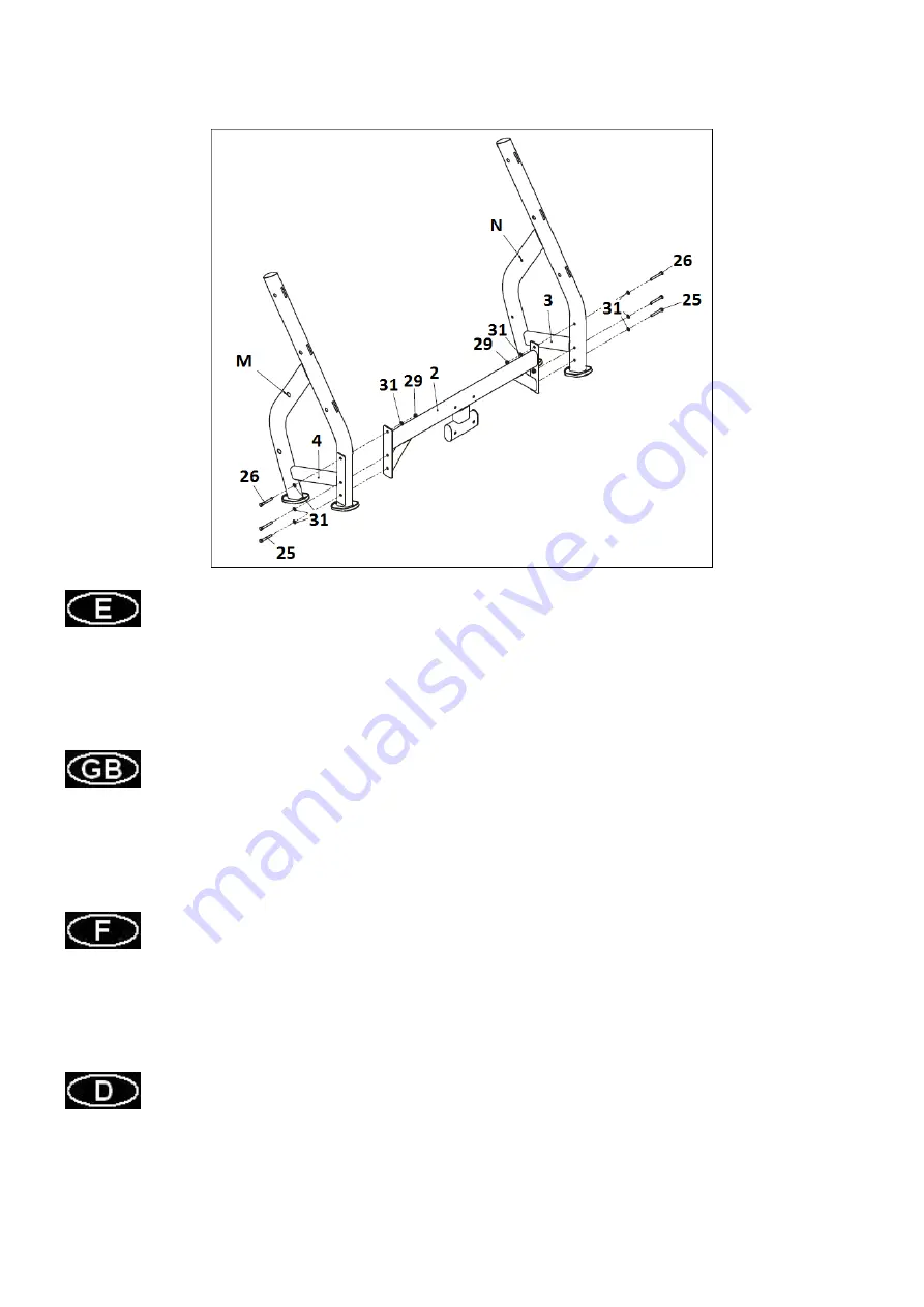 BH FITNESS L855 Instructions For Assembly And Use Download Page 9