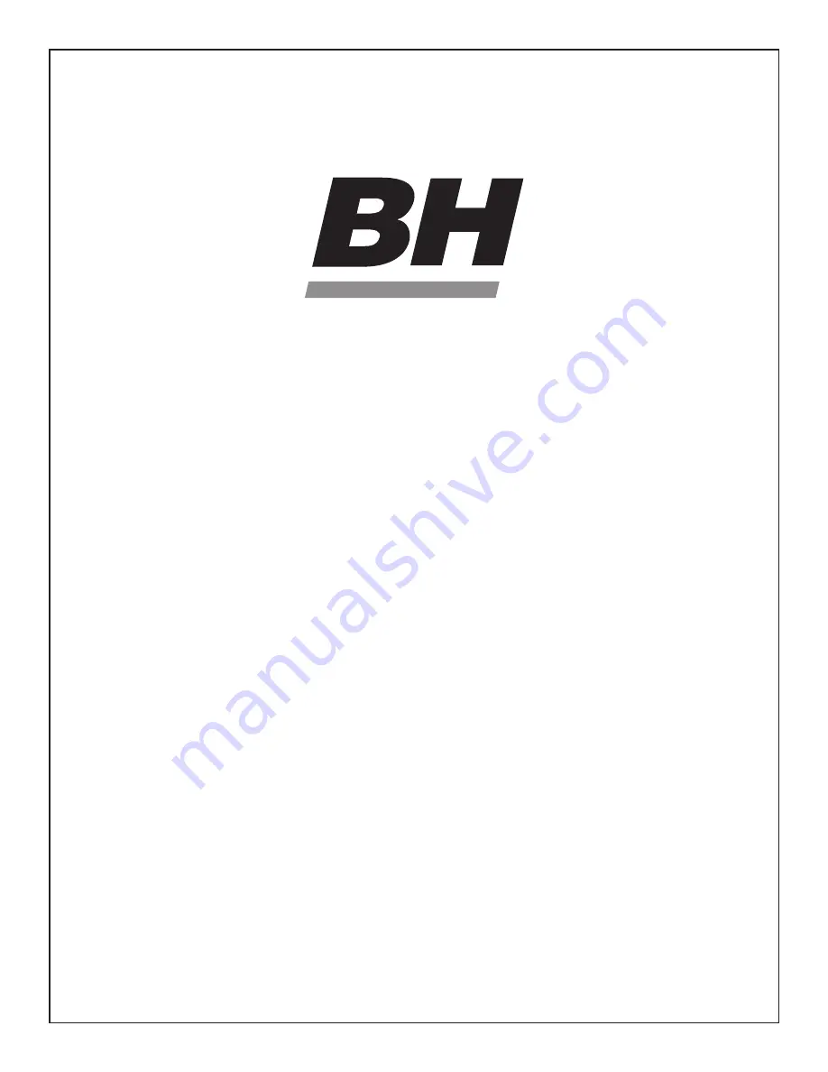 BH FITNESS LK500RW Owner'S Manual Download Page 2