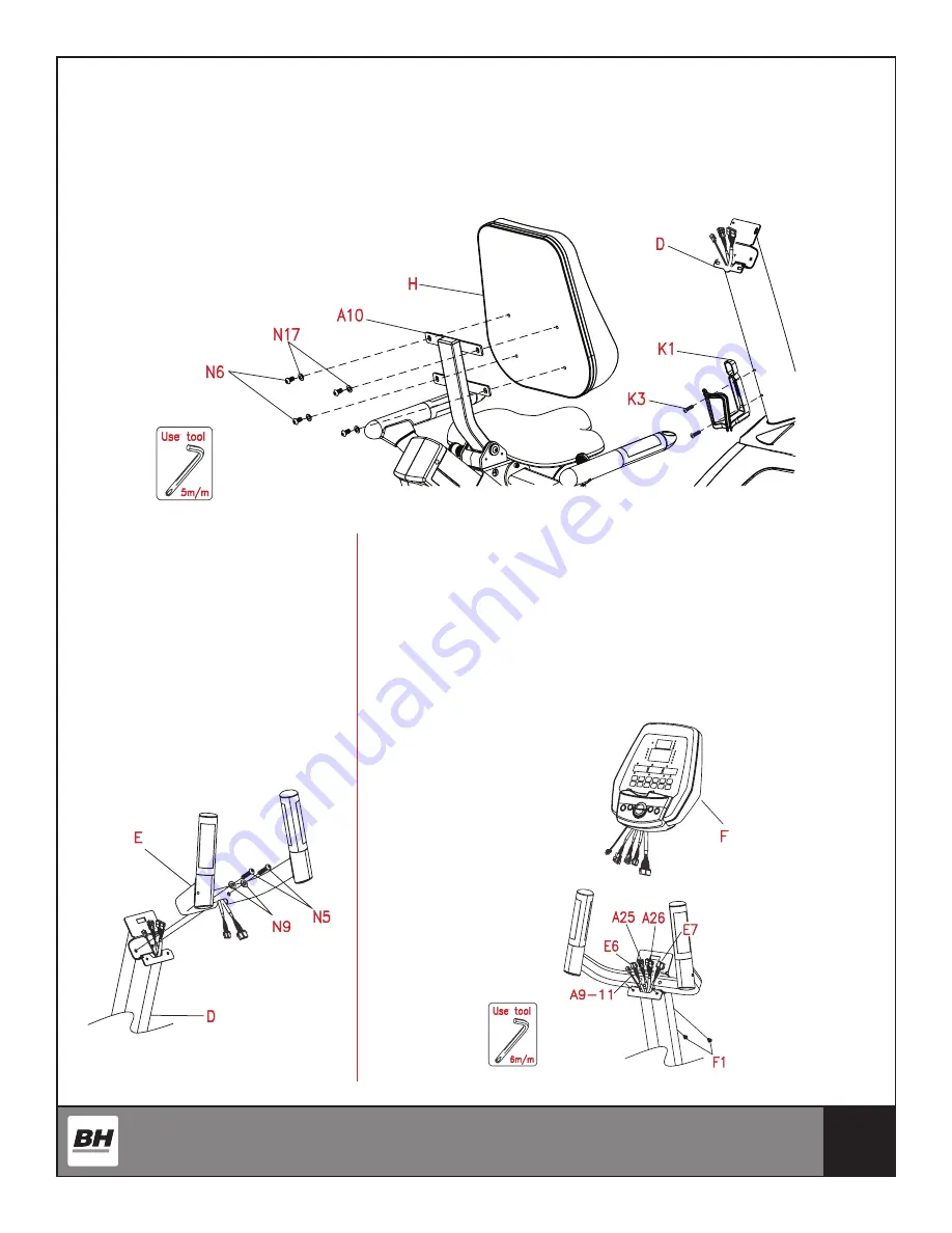 BH FITNESS LK570 Скачать руководство пользователя страница 17