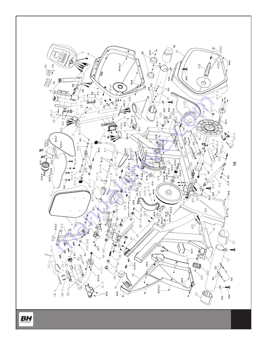 BH FITNESS LK570 Owner'S Manual Download Page 25