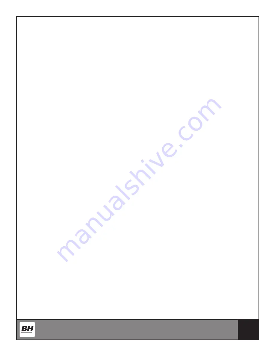 BH FITNESS S3IC Owner'S Manual Download Page 5