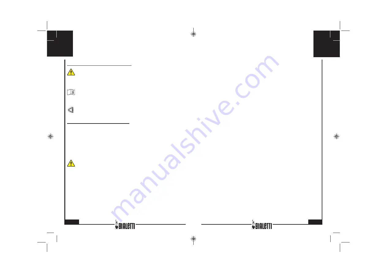 Bialetti BIA0SBT01 Instructions For Use Manual Download Page 31