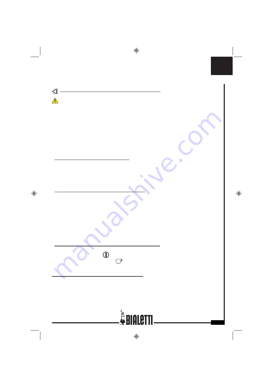 Bialetti CF44A Instructions For Use Manual Download Page 39