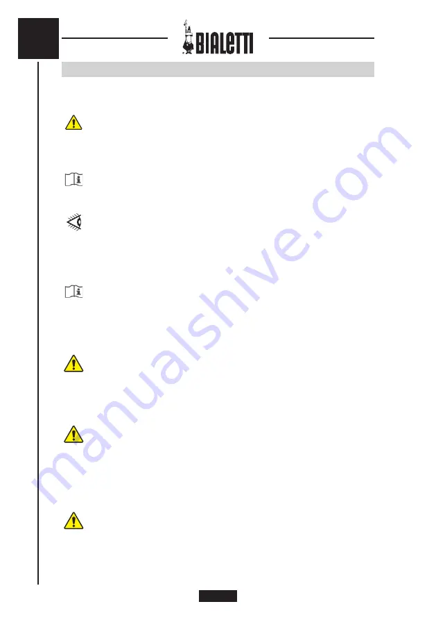 Bialetti IMP07 Instructions For Use Manual Download Page 36