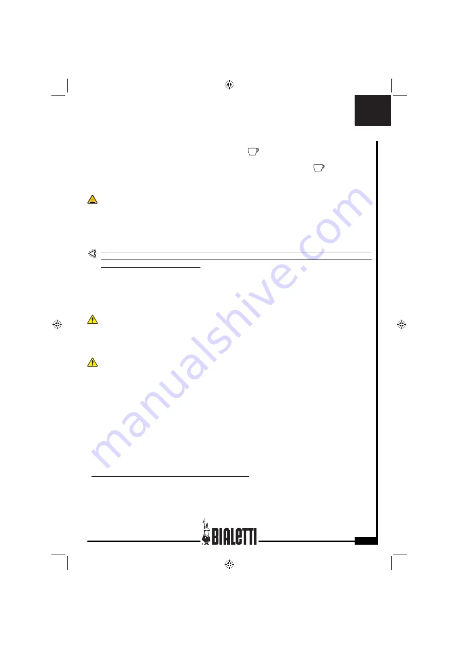 Bialetti MOKISSIMA CF44 Скачать руководство пользователя страница 41