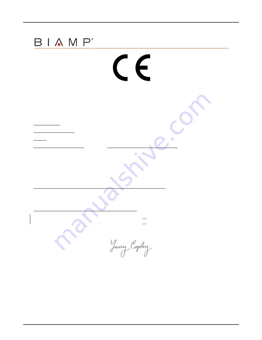 Biamp Vocia Paging Station Kit 1 Manual Download Page 11