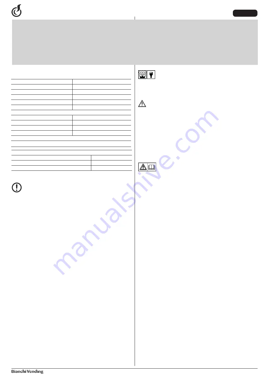 BIANCHI VENDING GAIA STYLE Скачать руководство пользователя страница 30
