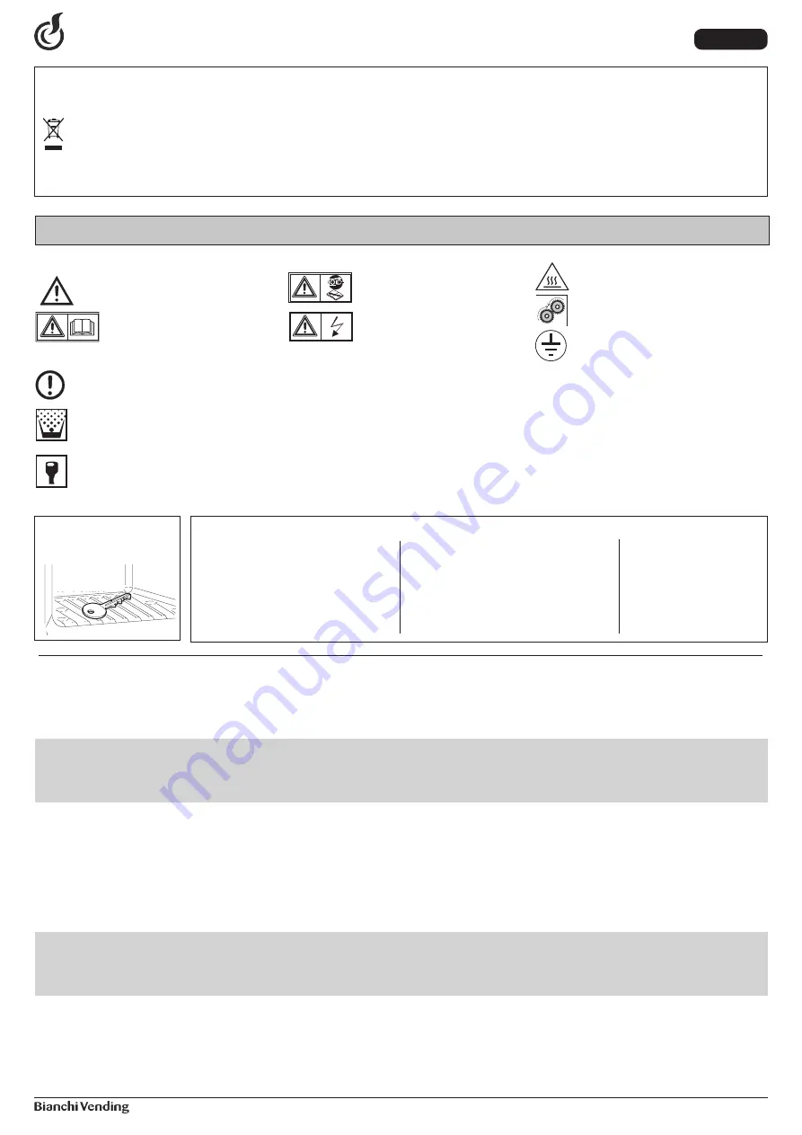 BIANCHI VENDING GAIA STYLE Скачать руководство пользователя страница 45