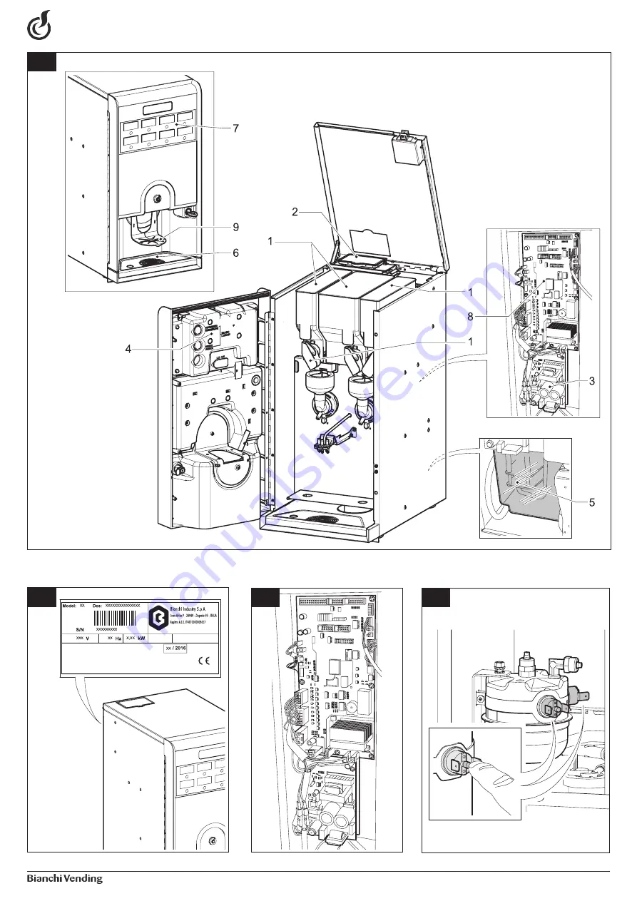 BIANCHI VENDING GAIA STYLE Use And Maintenance Manual Download Page 53