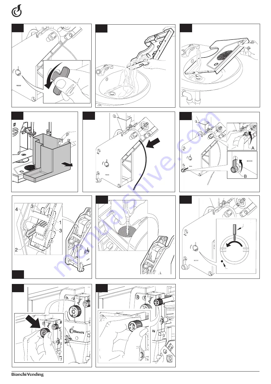 BIANCHI VENDING GAIA STYLE Use And Maintenance Manual Download Page 58