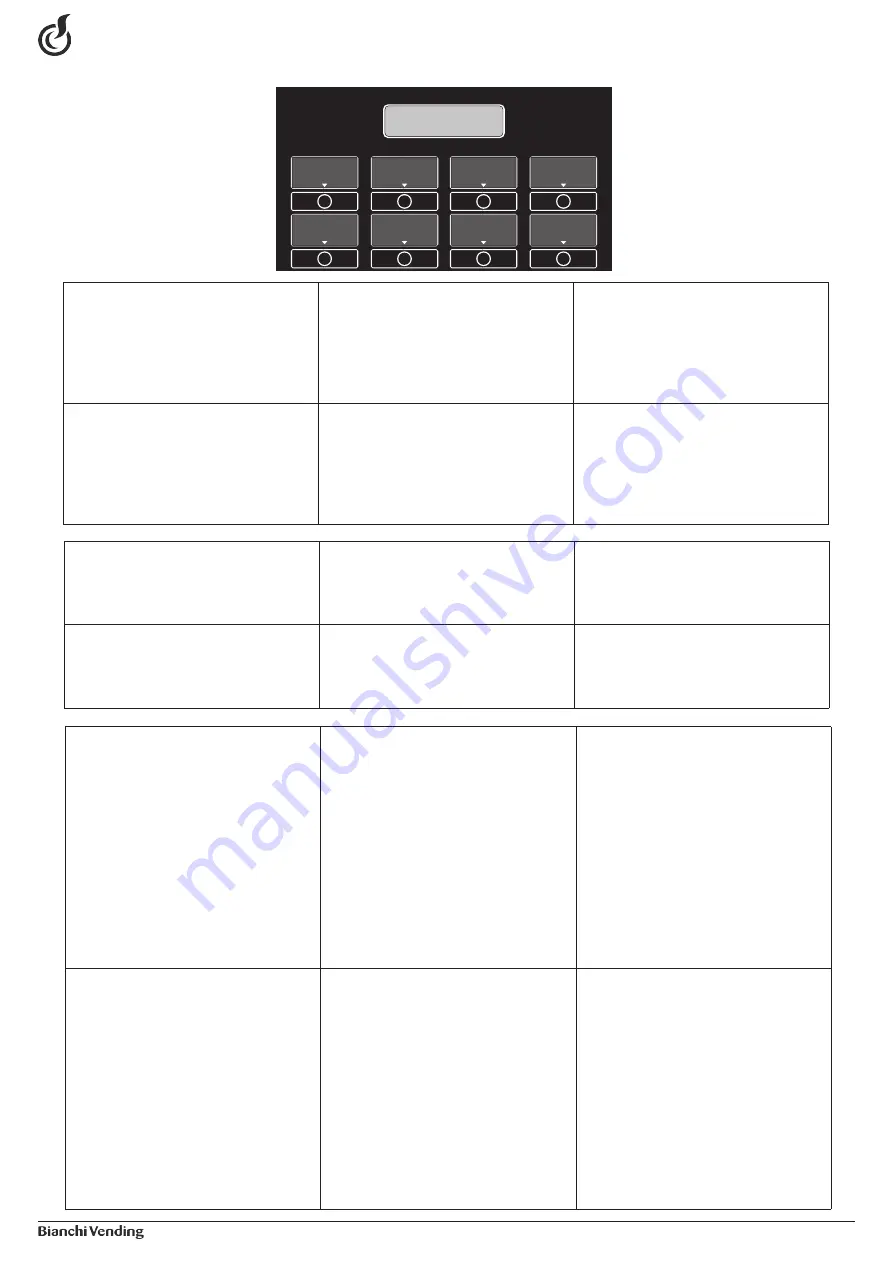 BIANCHI VENDING GAIA STYLE Use And Maintenance Manual Download Page 61