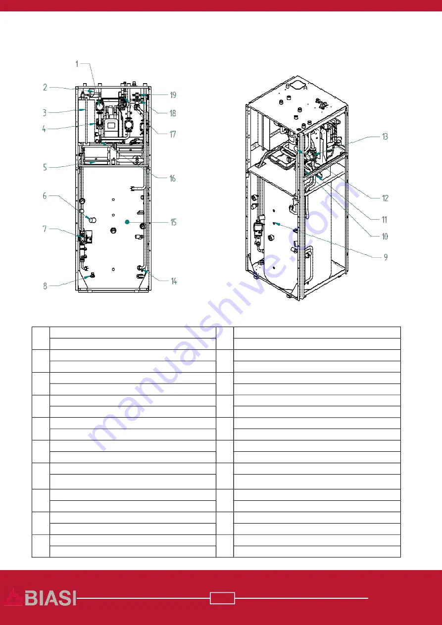 Biasi ADAPTA TOWER Installation Manual Download Page 12