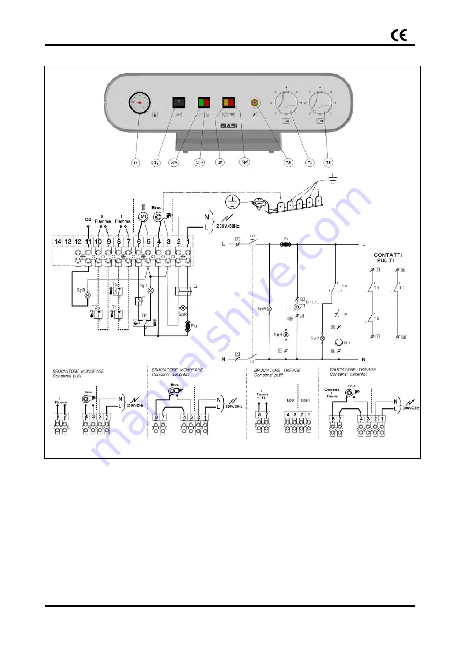 Biasi RCM 105 Technical Manual Download Page 24