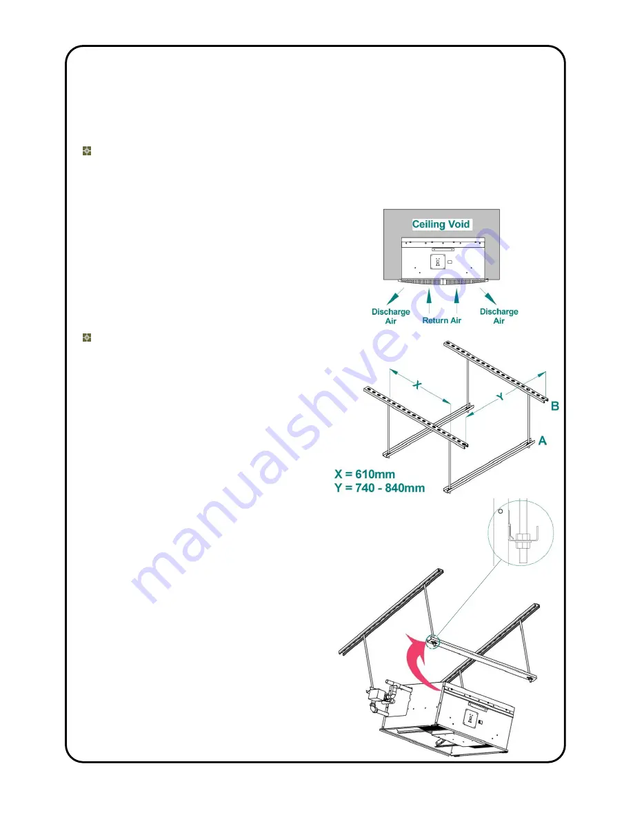 Biddle CASSETTAIR CEILING HEATER Installation & Operation Manual Download Page 3