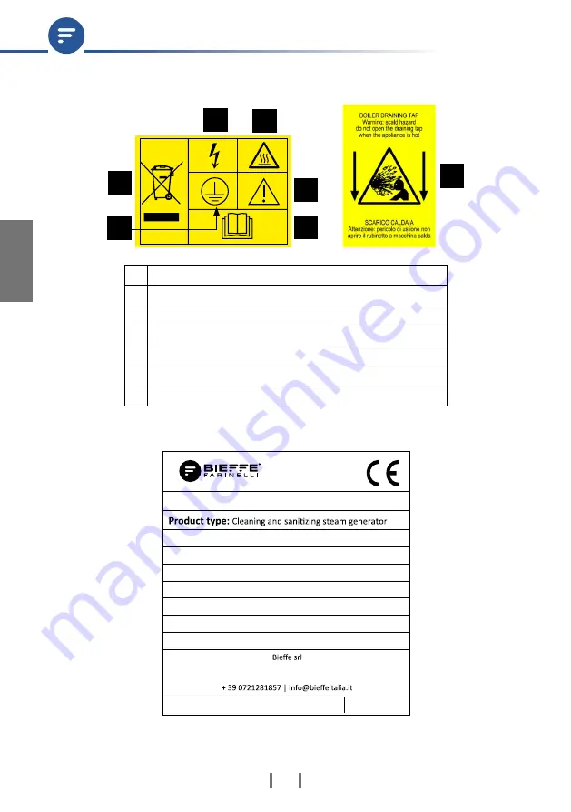 Bieffe BF429 Use And Maintenance Manual Download Page 24