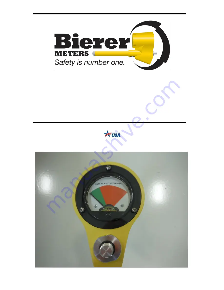 Bierer HP72 Operating Instructions Manual Download Page 1