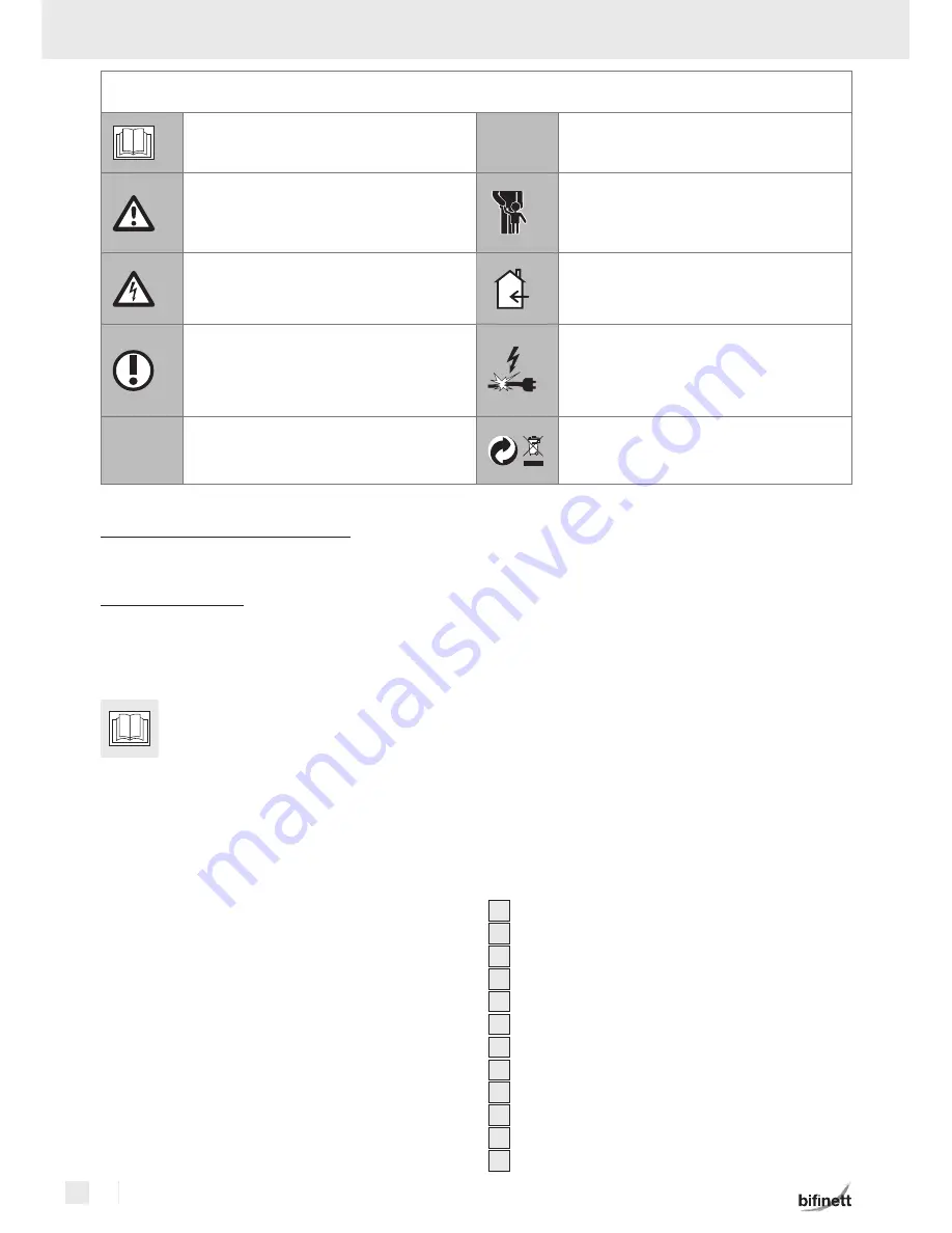 Bifinett Food Slicer KH 150 Operation And Safety Notes Download Page 36