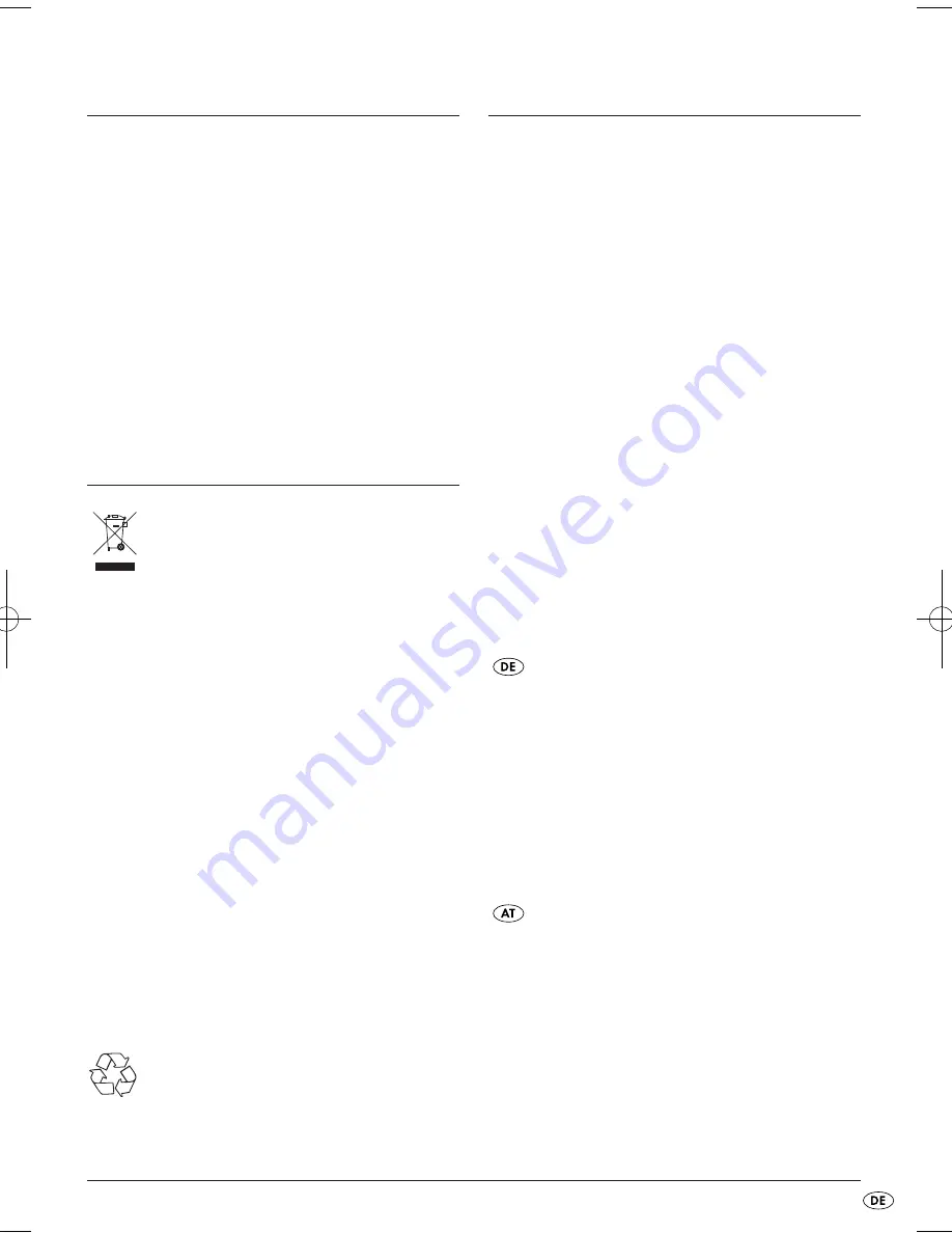 Bifinett KH 1156 Operating Instructions Manual Download Page 43