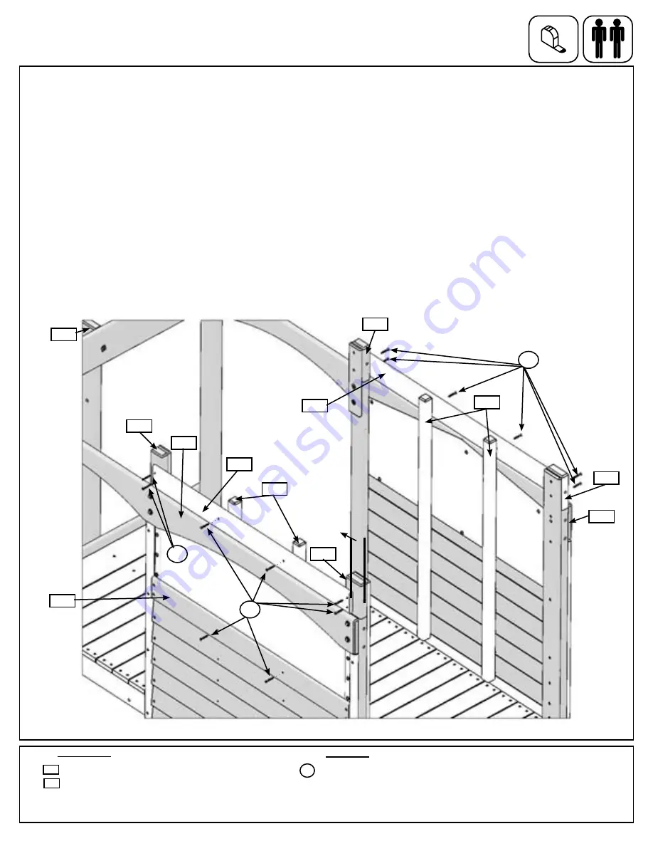 Big Backyard F23100 Installation And Operating Instructions Manual Download Page 39