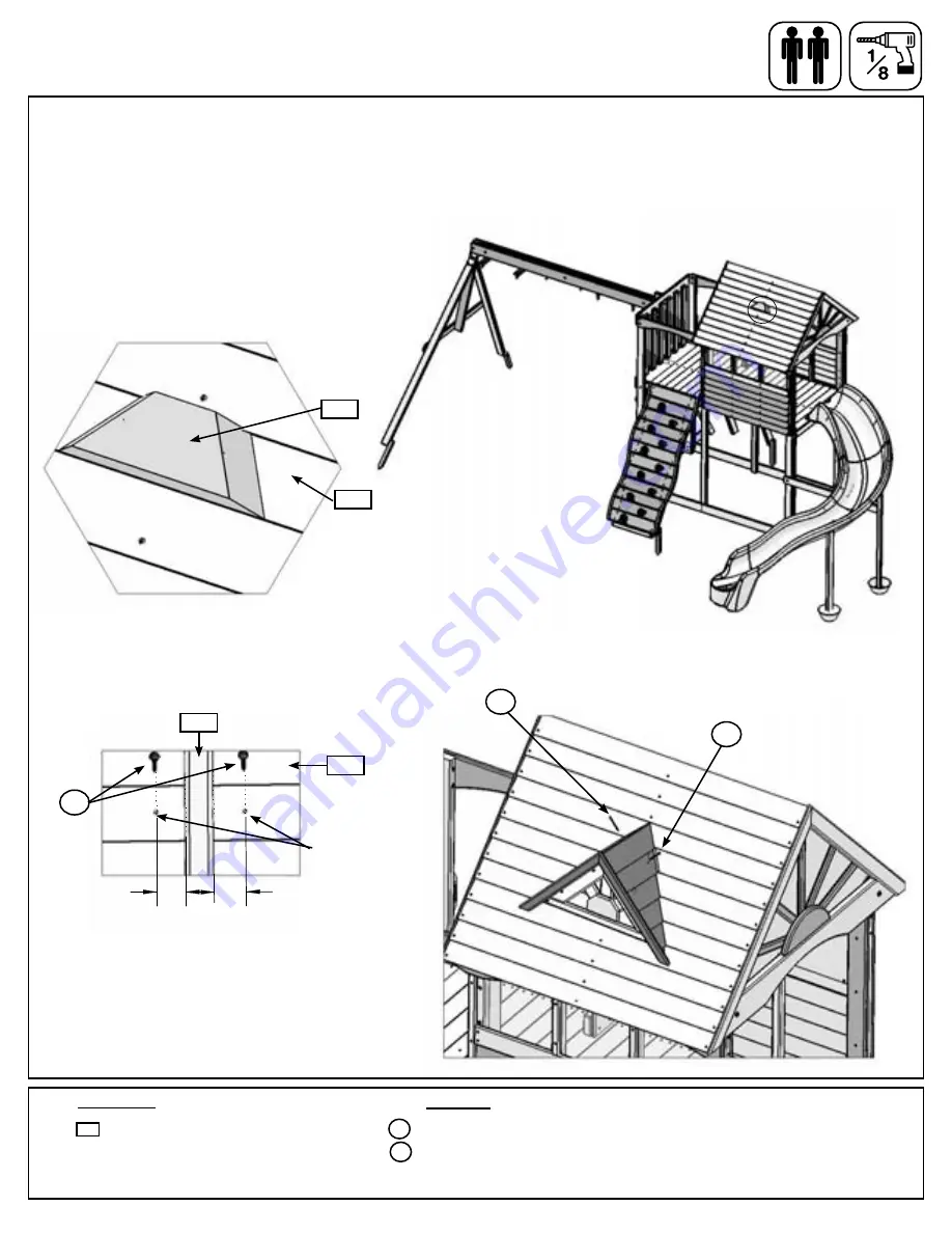 Big Backyard F23100 Installation And Operating Instructions Manual Download Page 59