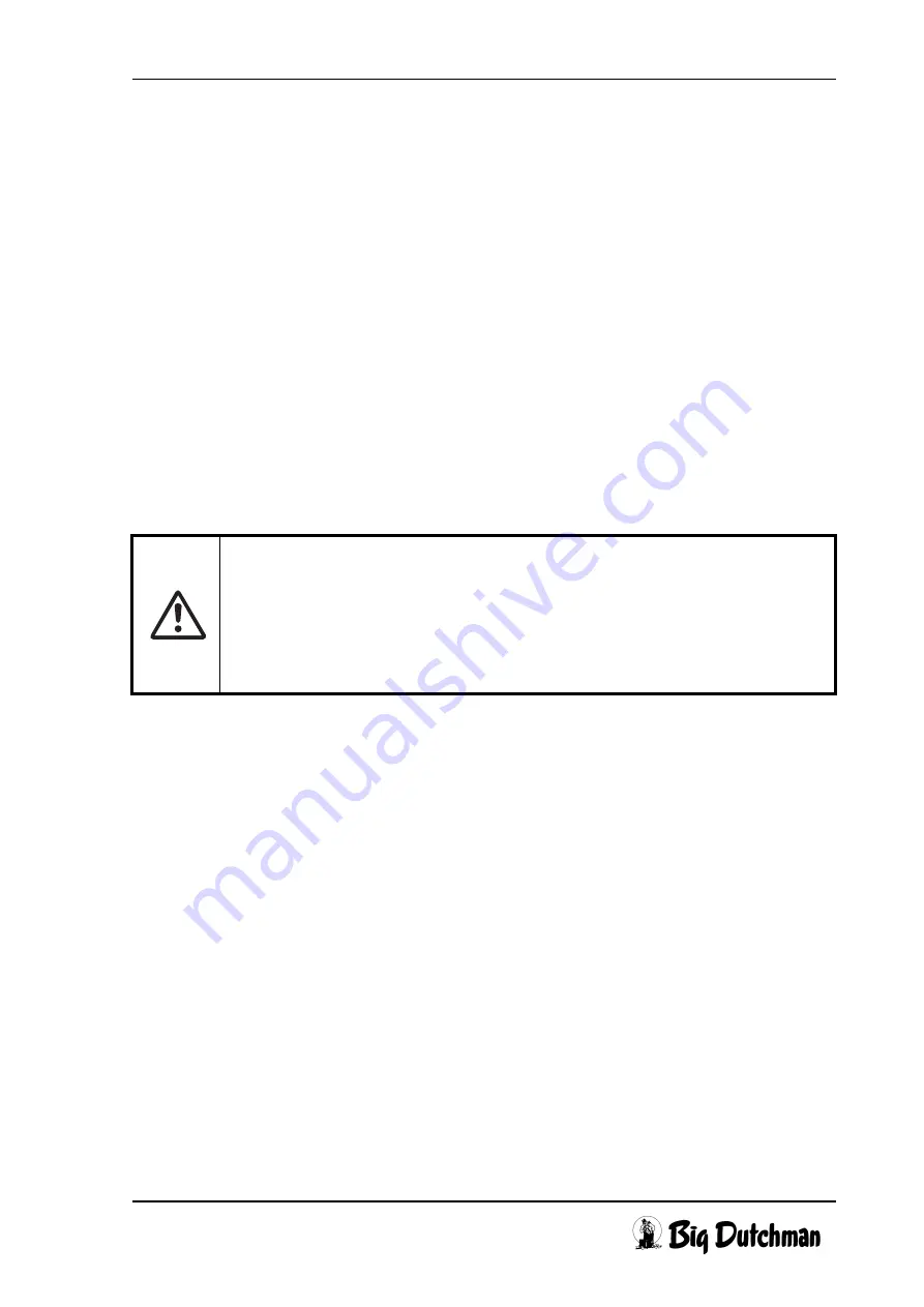 Big Dutchman Dry Rapid DR 1500 Mounting And Operating Instructions Download Page 23