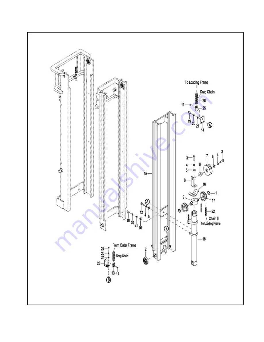 Big Joe J1-192 Maintenance Repair Parts Manual Download Page 59