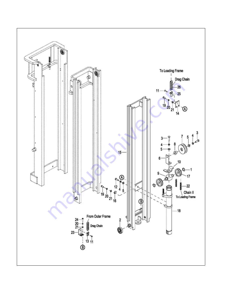 Big Joe J1-192 Maintenance Repair Parts Manual Download Page 100