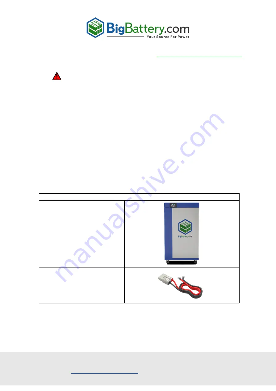 BigBattery 48V KONG User Manual Download Page 8