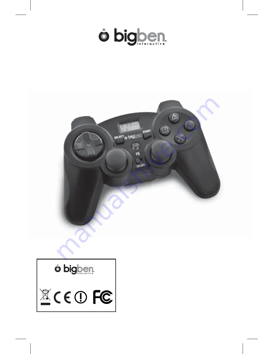 Bigben PS3 Parental Control User Manual Download Page 1