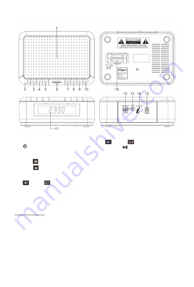 Bigben RR140I DAB Operating Instructions Manual Download Page 88