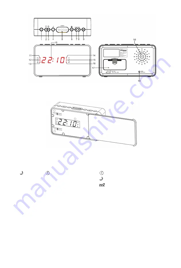 Bigben RR15 Operating Instructions Manual Download Page 45