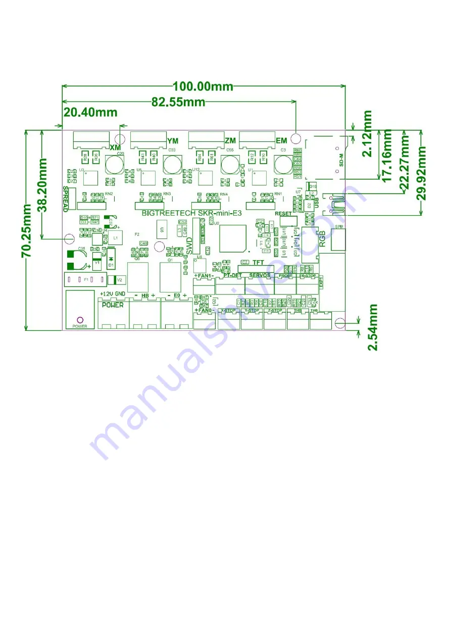 BIGTREETECH SKR MINI E3 V1.0 User Manual Download Page 3