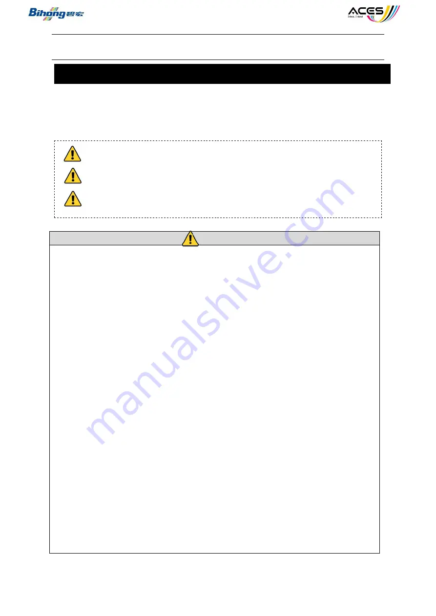 Bihong Daily-Jet Operation Manual Download Page 3