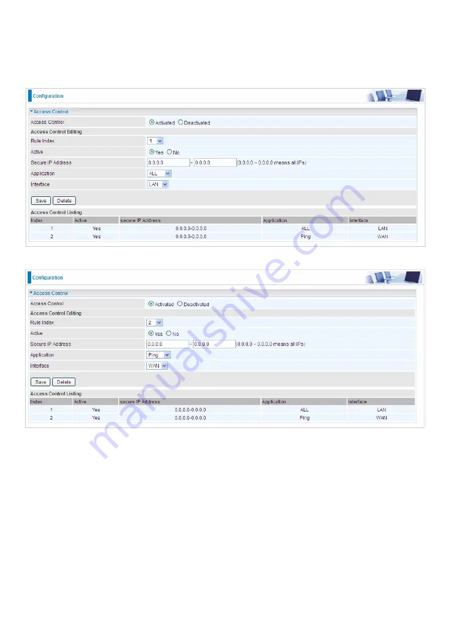 Billion BiPAC 6300VNOZ User Manual Download Page 99