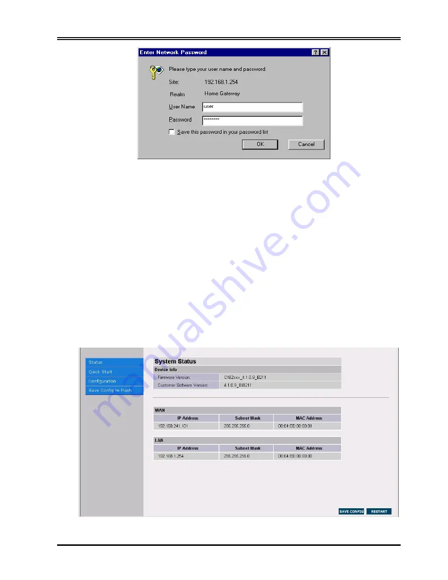 Billion BiPAC 7100S User Manual Download Page 21