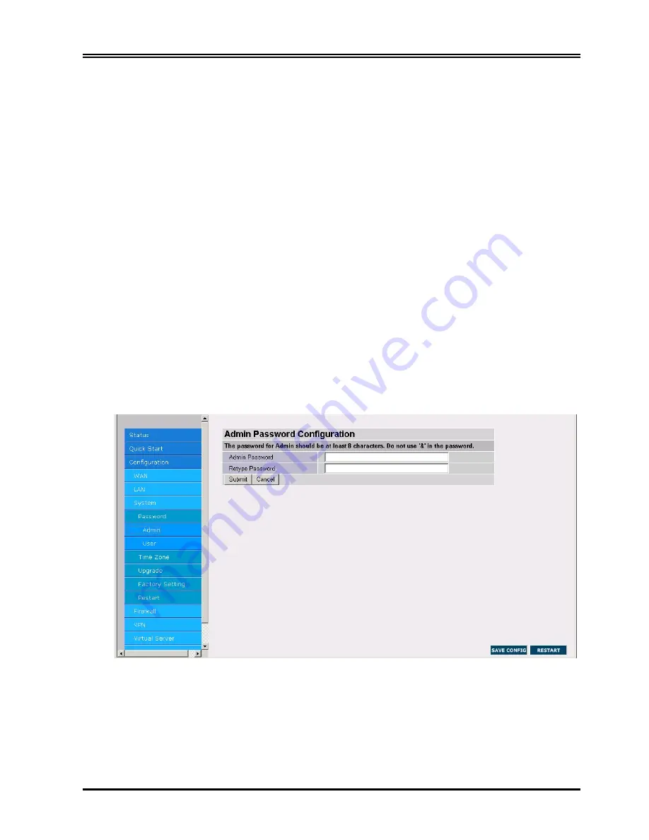 Billion BiPAC 7100S User Manual Download Page 32