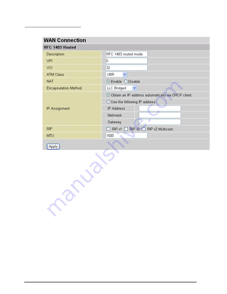 Billion BiPAC 7402G User Manual Download Page 47