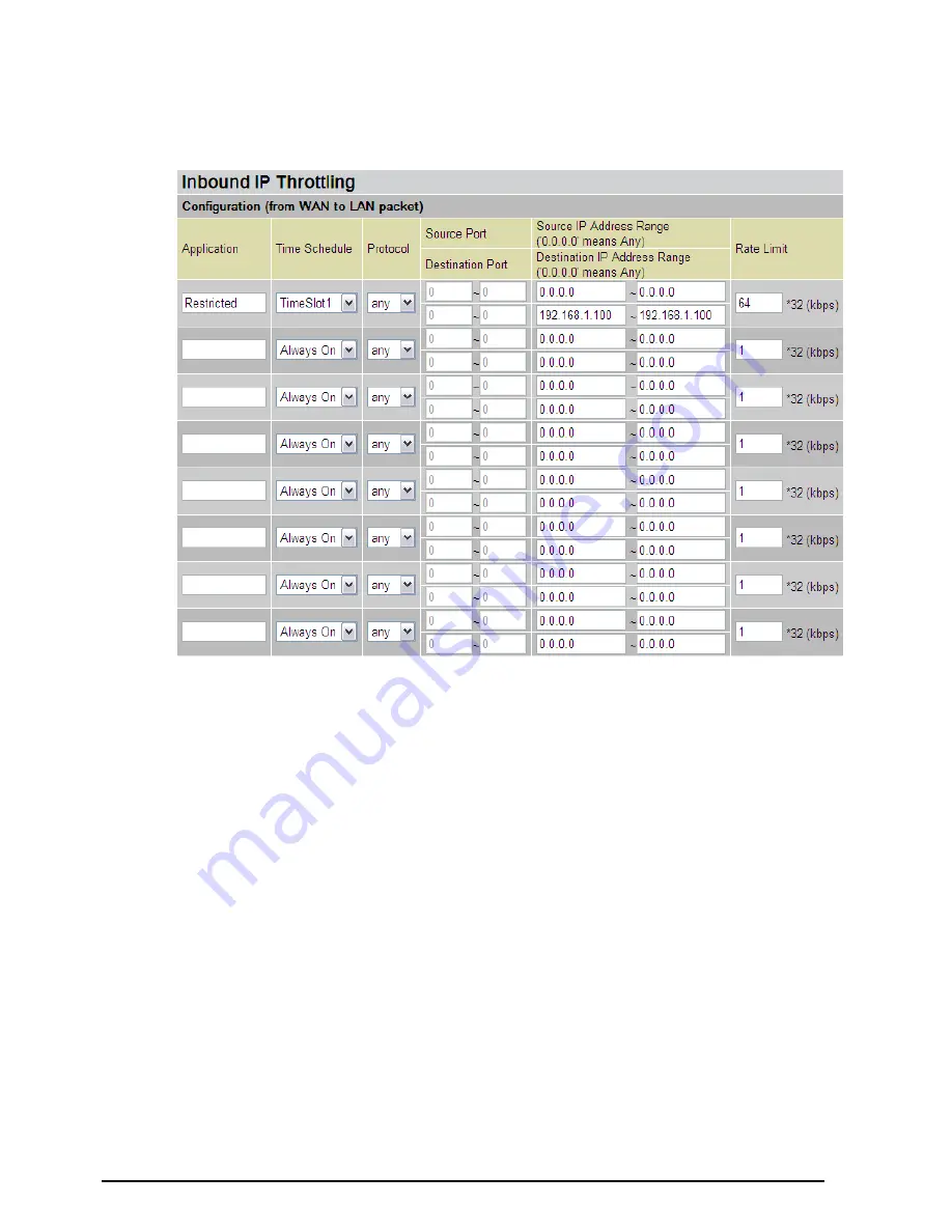 Billion BiPAC 7402G User Manual Download Page 120