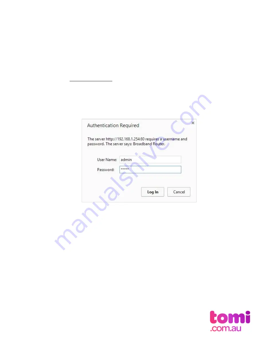 Billion BiPAC 7800(N)X(L) Setup Manual Download Page 5