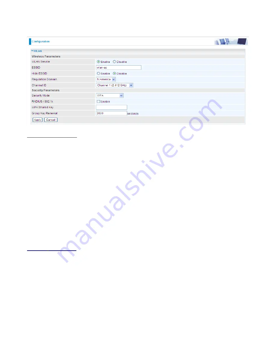 Billion BiPAC 7800 User Manual Download Page 54