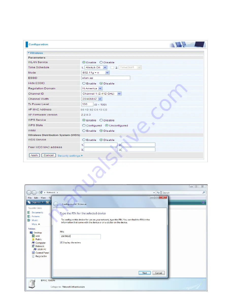 Billion BiPAC 7800 User Manual Download Page 83