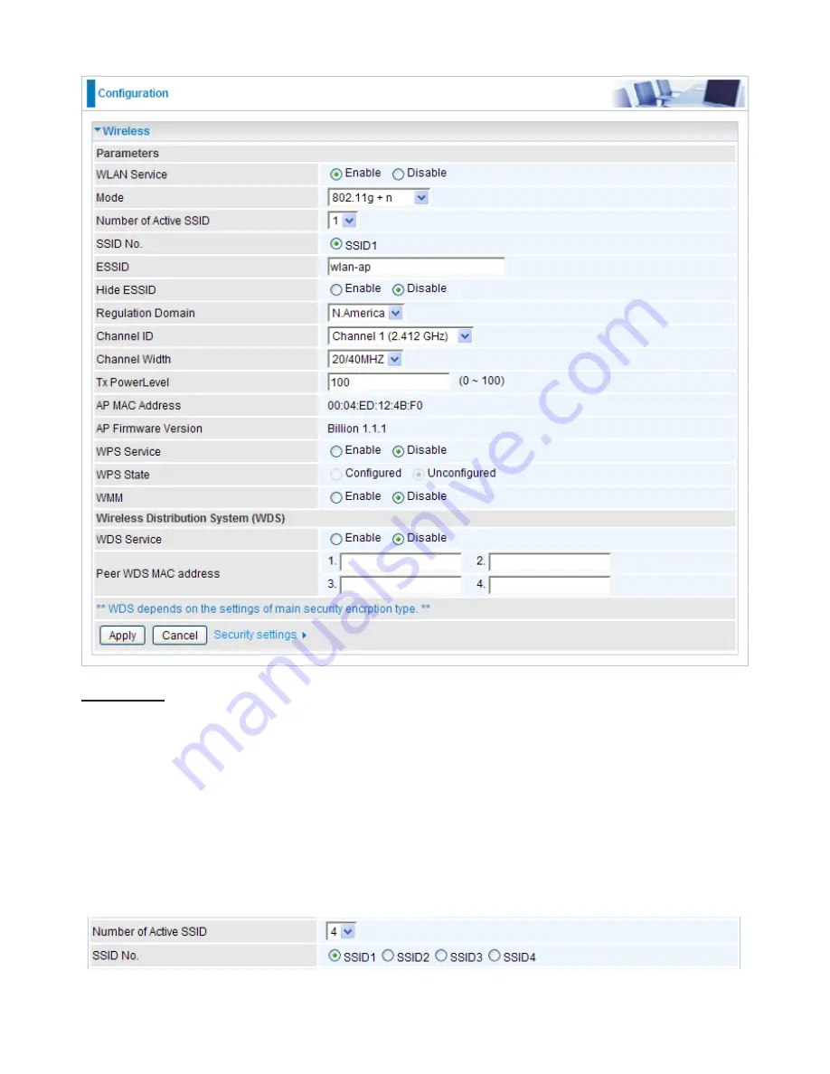 Billion BiPAC 8200N User Manual Download Page 58